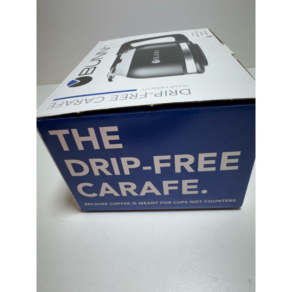 Bunn Replacement 10 Cup Glass Coffee Carafe Drip Free Shatter Resistant New - Picture 5 of 6